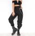 Solid Color Belt Chain Casual Harem Pants NSYF18767