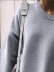 casual solid color long-sleeved round neck sweater  NSLK18839