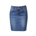 summer plus size women s high-waist denim skirts  NSDT19250