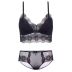 new thin cotton lace no steel ring underwear set NSCL19281