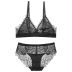 new sexy full lace no steel ring comfortable underwear set NSCL19283