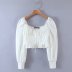 winter waist slim long sleeve blouse  NSAM19337