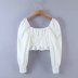 winter waist slim long sleeve blouse  NSAM19337