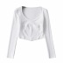 Fitness long-sleeved bottoming shirt  NSAC19412
