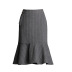autumn and winter mid-length skirt   NSYZ19543
