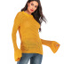 women s hollow large size sweater  NSYH19615