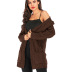 Plus Size Knitted Cardigan NSYH19628