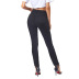 high waist stretch slim pants NSSY19652