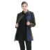 fall/winter fashion color matching large size slim woolen coat  NSJR19756
