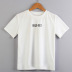 round neck letter printing short-sleeved T-shirt  NSJR19761