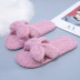 cute bow plush slippers  NSPE20087
