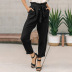 casual women s autumn and winter new solid color high waist pant NSSI20096