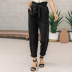 casual women s autumn and winter new solid color high waist pant NSSI20096