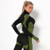 Seamless Knitted Jacquard Yoga Tops NSLX20220
