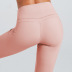 double-sided nylon solid color sports yoga pants  NSLX20271