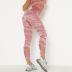 seamless knit camouflage yoga pants  NSLX20295