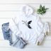 autumn and winter cute feather hoodie NSSN20306