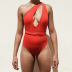 sexy lace solid color one-piece swimwear  NSHL20391