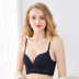 Glossy Thick Without Steel Ring Comfortable Gathering Bra NSWM20475