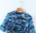 winter folds tie-dye printing dress NSAM20671