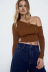 winter hollow knitted top NSAM20675
