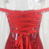 sequined sleeveless party dress  NSYI20933