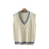 twist knitted vest   NSLD21074