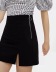 high waist side zipper slim bag hip skirt NSAC14947