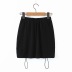 Sexy Drawstring Short Bottoming Shirt High Waist Skirt Suit NSAC14949