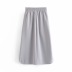 autumn and winter new high neck zipper pullover skirt suit  NSAC14951
