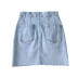 high-waist waist-cut slim denim skirt   NSAC14967