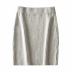 high waist stretch knitted skirt  NSAC14970
