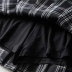 pleated high waist side pockets short skirt NSAC14977