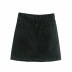 simple high waist short denim skirt NSAC14980