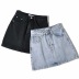 summer high waist denim short skirt  NSAC14989