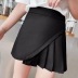 high-waist suit fabric pleated skirt  NSAC14992