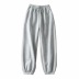 velvet thickening solid color sports pants NSAC14999
