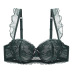 sexy ruffled lace gathered up bra NSXQ15267