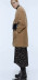casual simple mid-length fleece coat   NSLD15337
