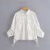 winter casual loose white shirt  NSAM21079