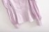 fashion buttoned lapel foam sleeve stretch shirt  NSAM21084