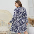 plus size fashion casual spring and summer dress NSQH21176