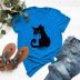 Animal Print Short Sleeve T-Shirt  NSSN21219