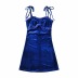 fashion lace slim velvet sling dress NSAC21231