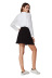 plus size fashion irregular denim skirt  NSSY21302