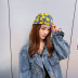 embroidered flowers beret hat  NSTQ21415