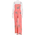 autumn new sexy tie-dye sling jumpsuit  NSKL21550
