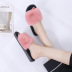 new fashion cute plush slippers  NSPE21673