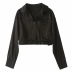 fashion drawstring short jacket  NSAC21734