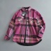 thickened plaid woolen shirt jacket NSAC21750